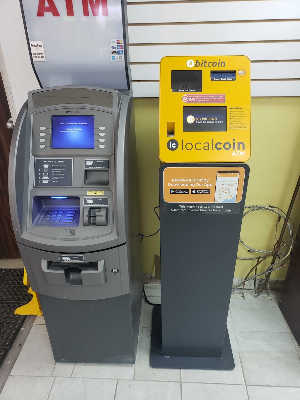 Localcoin Bitcoin ATM | 160 Guelph St, Georgetown, ON L7G 4A6, Canada | Phone: (877) 412-2646