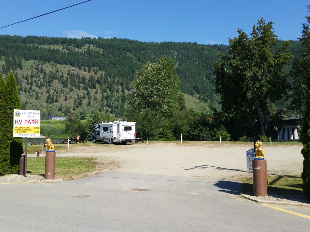 Chase Lions Club RV Park | 625 Mill Rd, Chase, BC V0E 1M0, Canada | Phone: (250) 679-8470