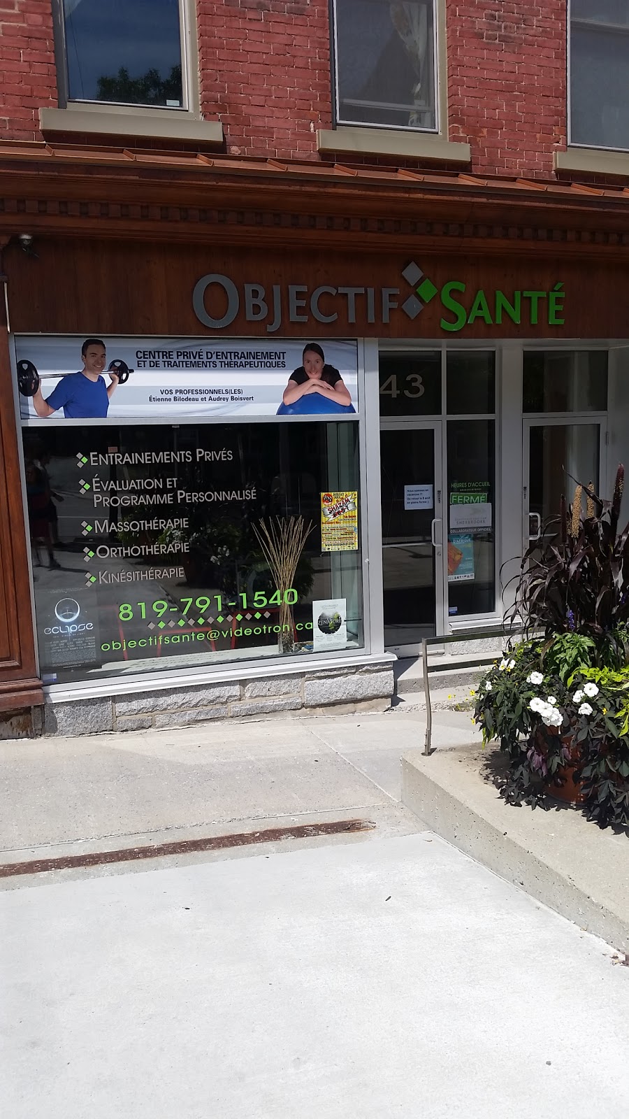 Objectif santé | 1271 Rue King E, Sherbrooke, QC J1G 1E6, Canada | Phone: (819) 791-1540