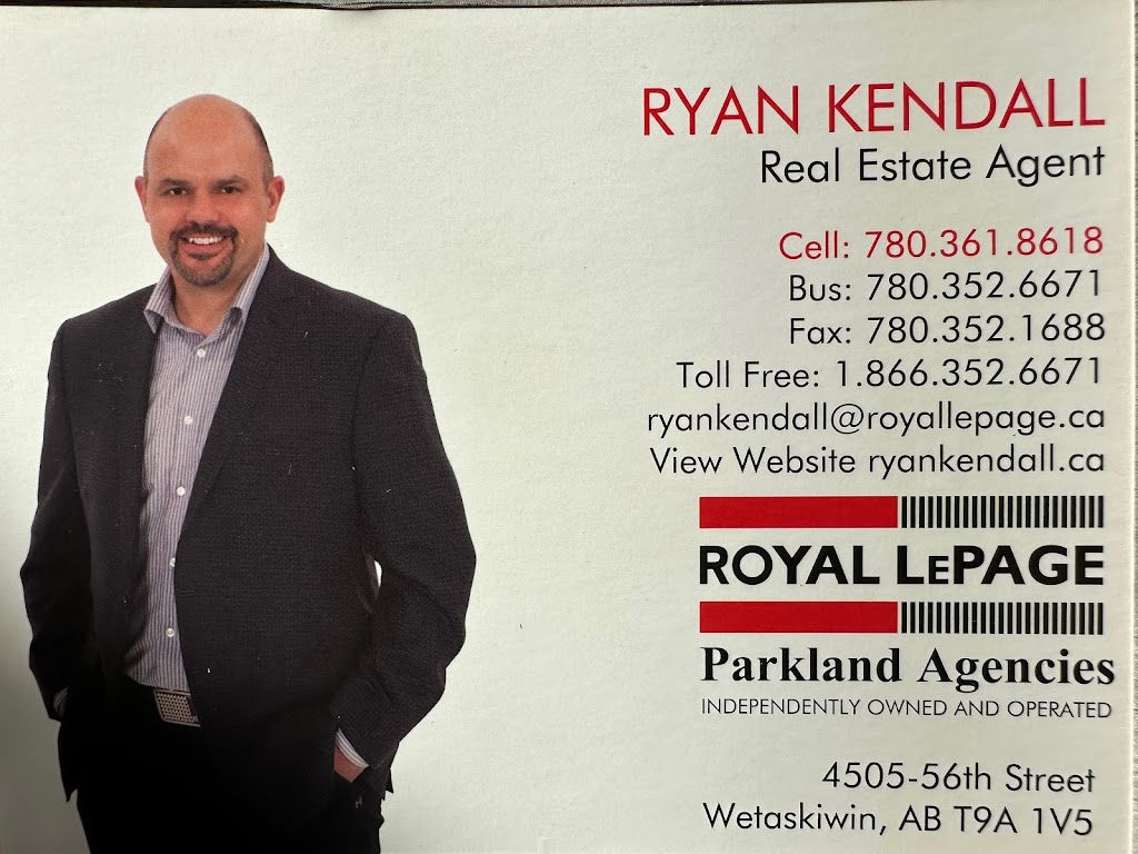Ryan Kendall Royal LePage Parkland Agencies Wetaskiwin | 4505 56 St, Wetaskiwin, AB T9A 1V5, Canada | Phone: (780) 361-8618