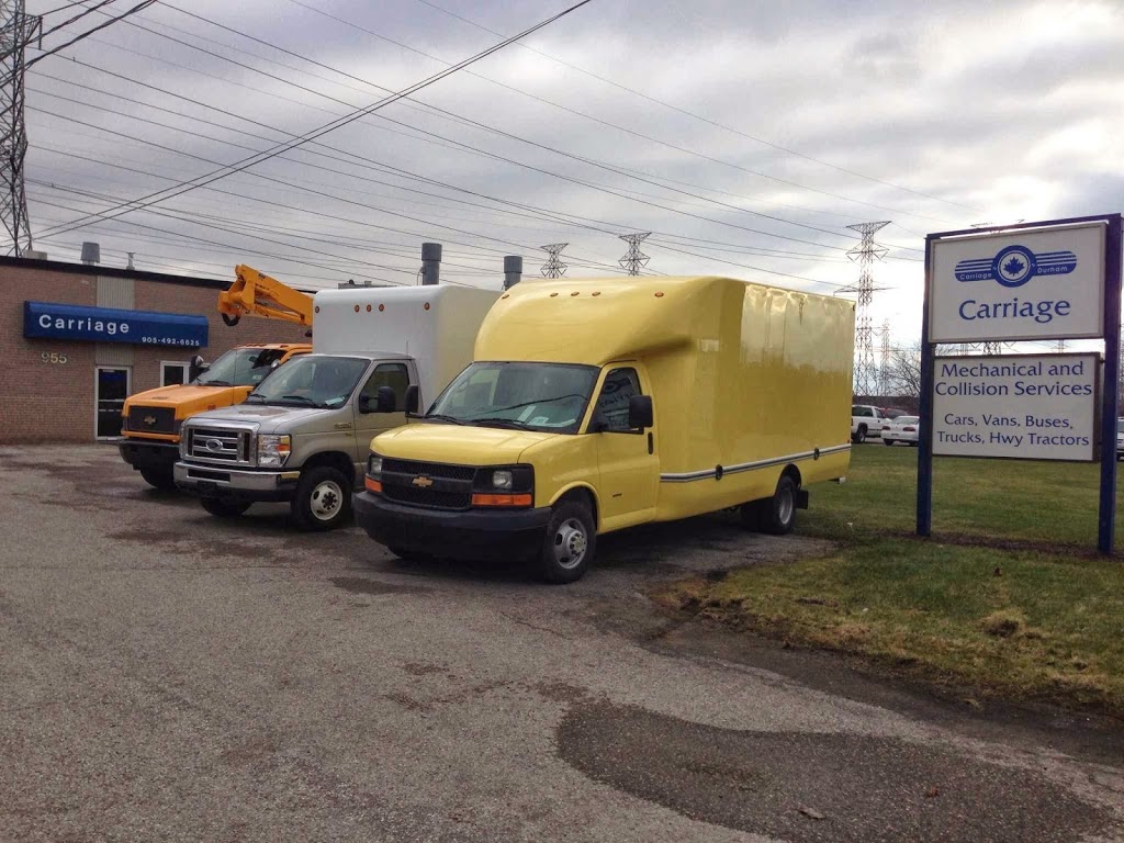 Carriage Of Durham Inc. | 955 Alliance Rd, Pickering, ON L1W 3M8, Canada | Phone: (905) 492-6625