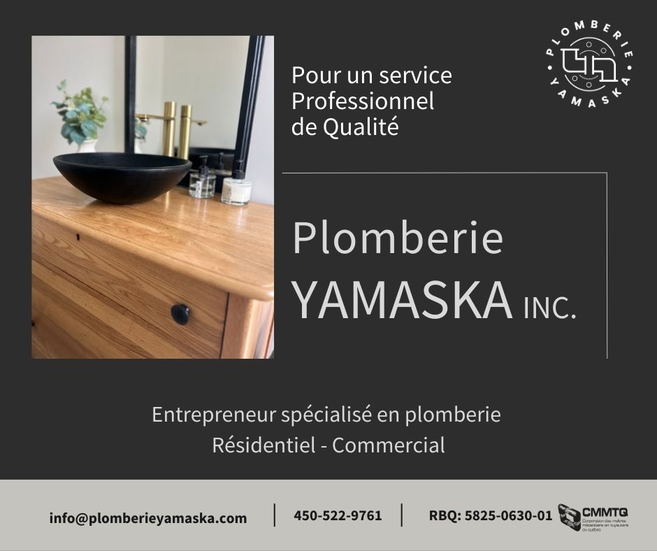 Plomberie Yamaska Inc. | 601 Chemin de St Robert, Saint-Robert, QC J0G 1S0, Canada | Phone: (450) 522-9761