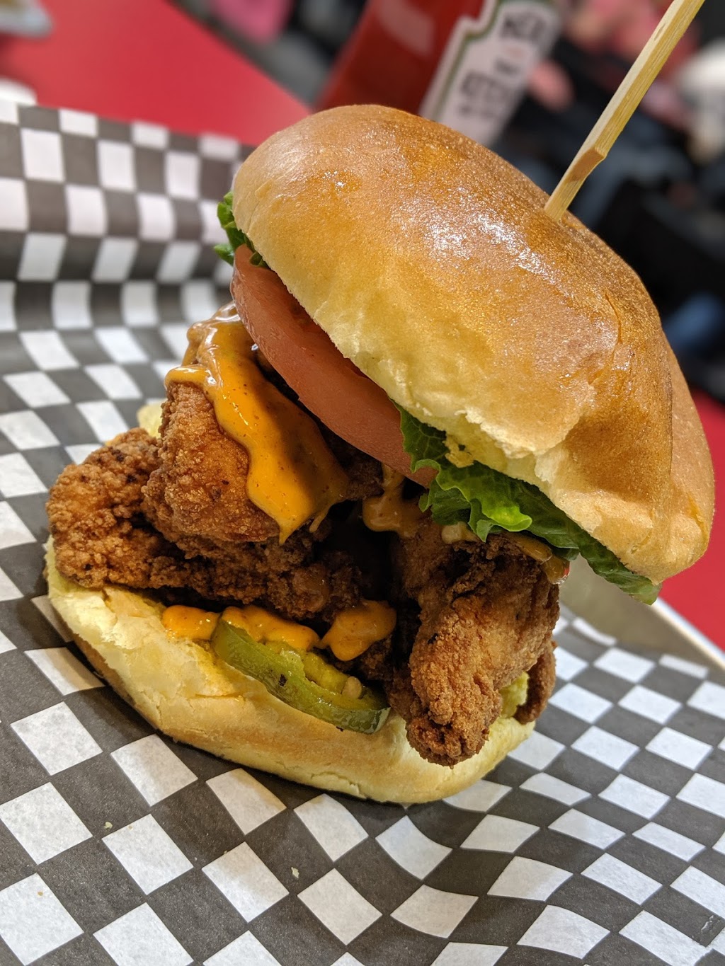 Top Gun burger | 3-5955 Latimer Dr, Mississauga, ON L5V 0B7, Canada | Phone: (905) 542-0999