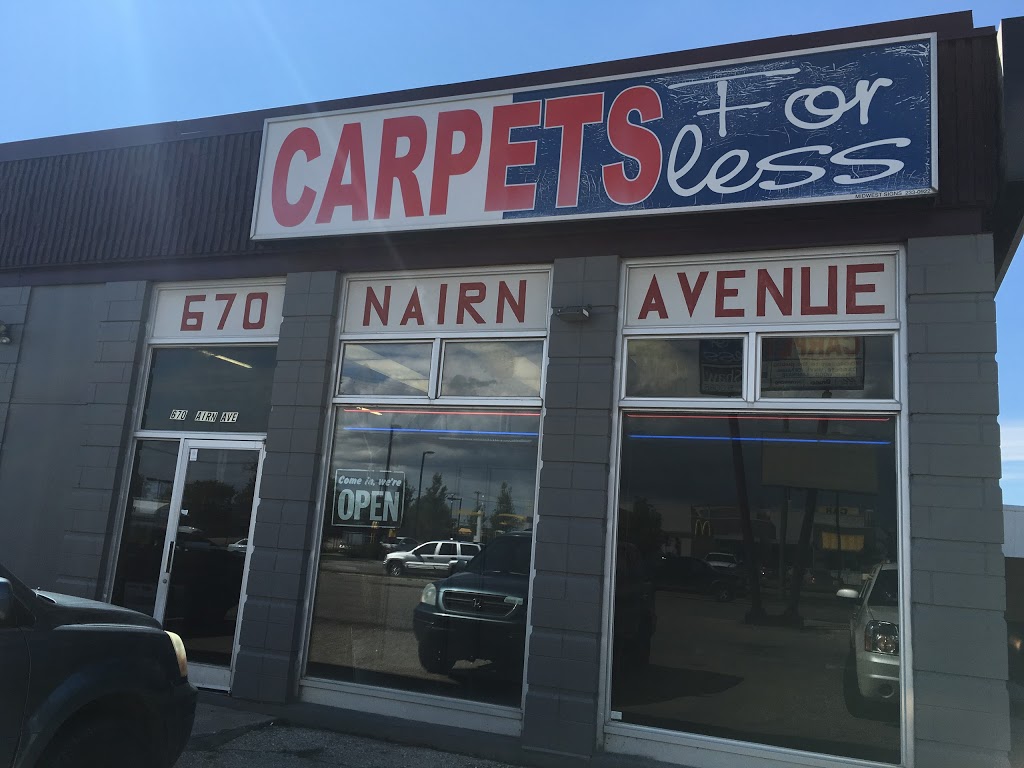Carpets + More For Less | 670 Nairn Ave, Winnipeg, MB R2L 0X5, Canada | Phone: (204) 231-3337