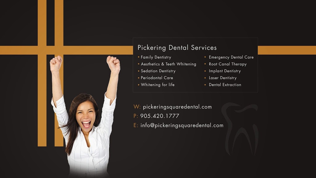 Pickering Square Dental Office | 1450 Kingston Rd, Pickering, ON L1V 1C1, Canada | Phone: (905) 420-1777