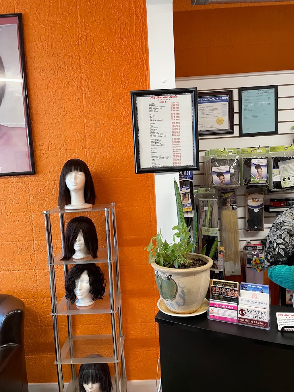 Five Star Hair Studio Lethbridge | 426 13 St N, Lethbridge, AB T1H 2S2, Canada | Phone: (416) 890-3740