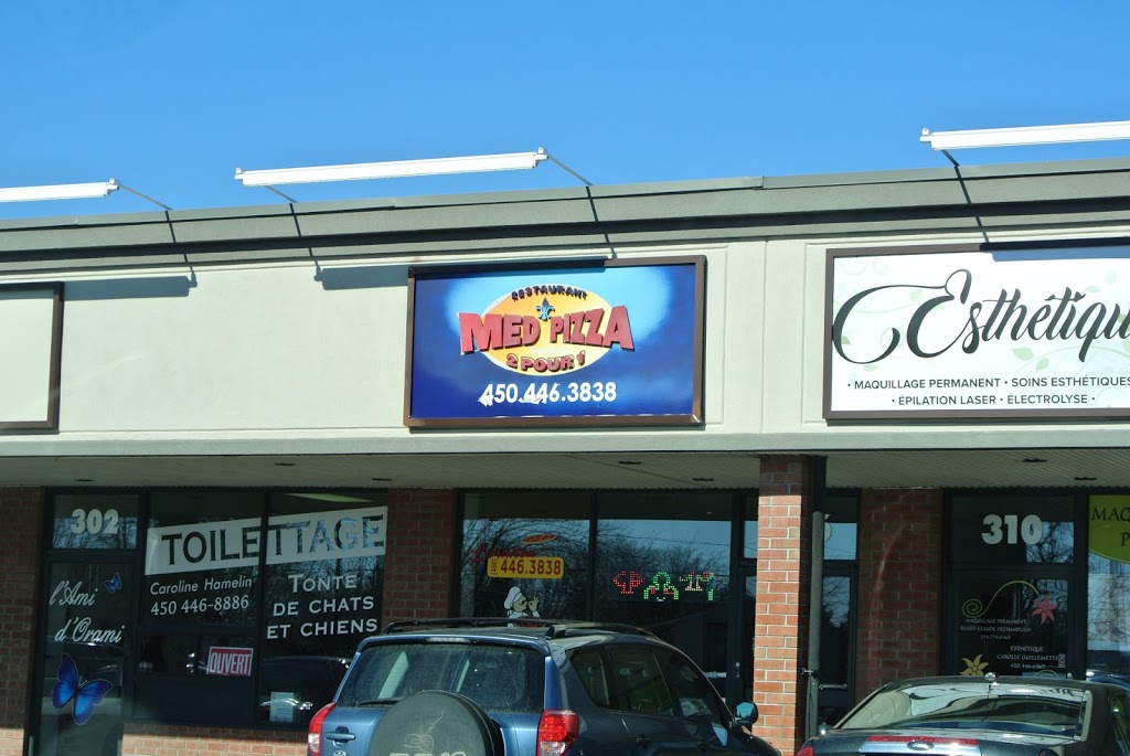 Med Pizza Beloeil | 306 Boulevard Yvon-LHeureux N, Beloeil, QC J3G 5P2, Canada | Phone: (450) 446-3838