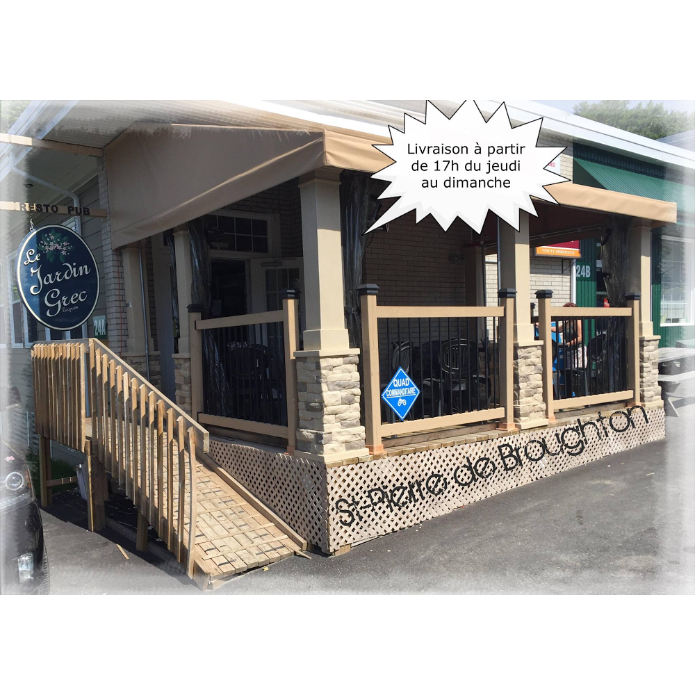 Le Jardin grec Express | 24 Rue Saint Pierre, Saint-Pierre-de-Broughton, QC G0N 1T0, Canada | Phone: (418) 424-3434