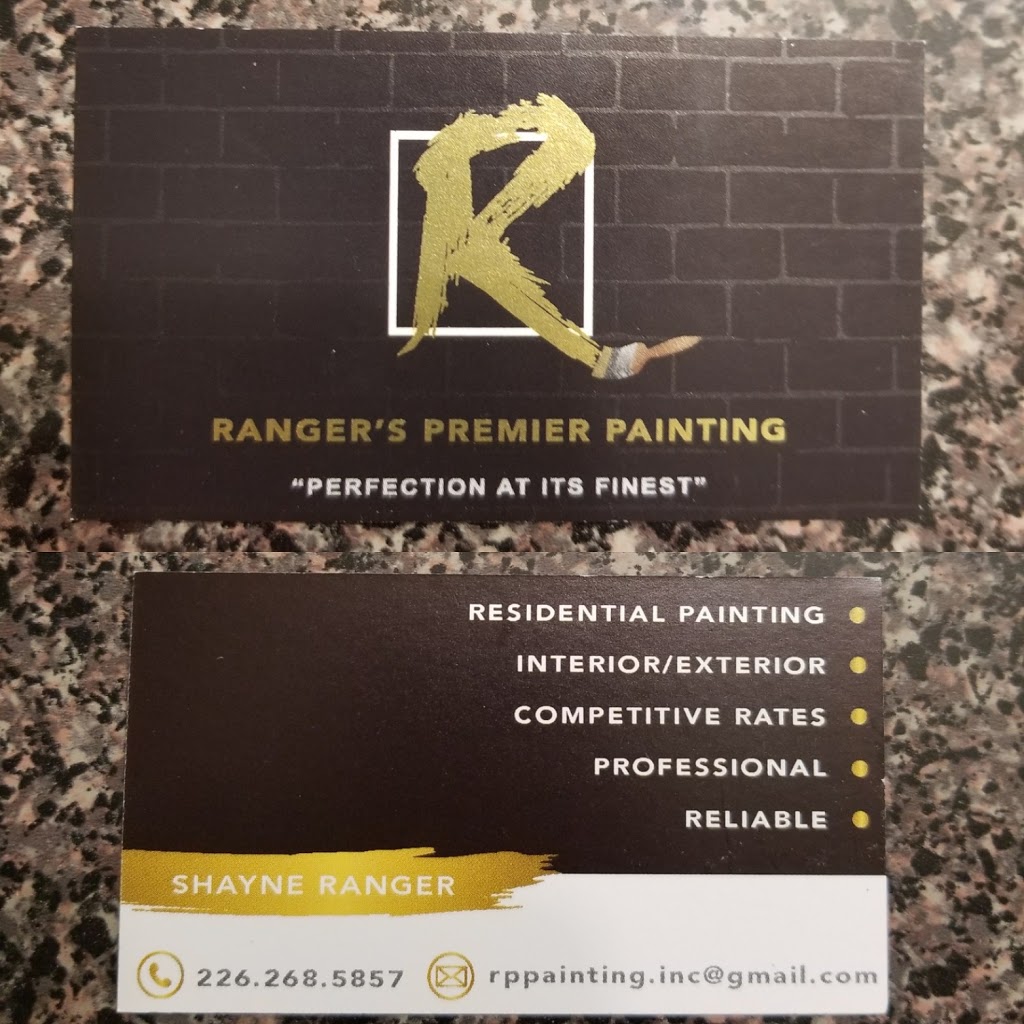 Rangers Premier Painting | 497 Griffith St, London, ON N6K 2S3, Canada | Phone: (226) 268-5857