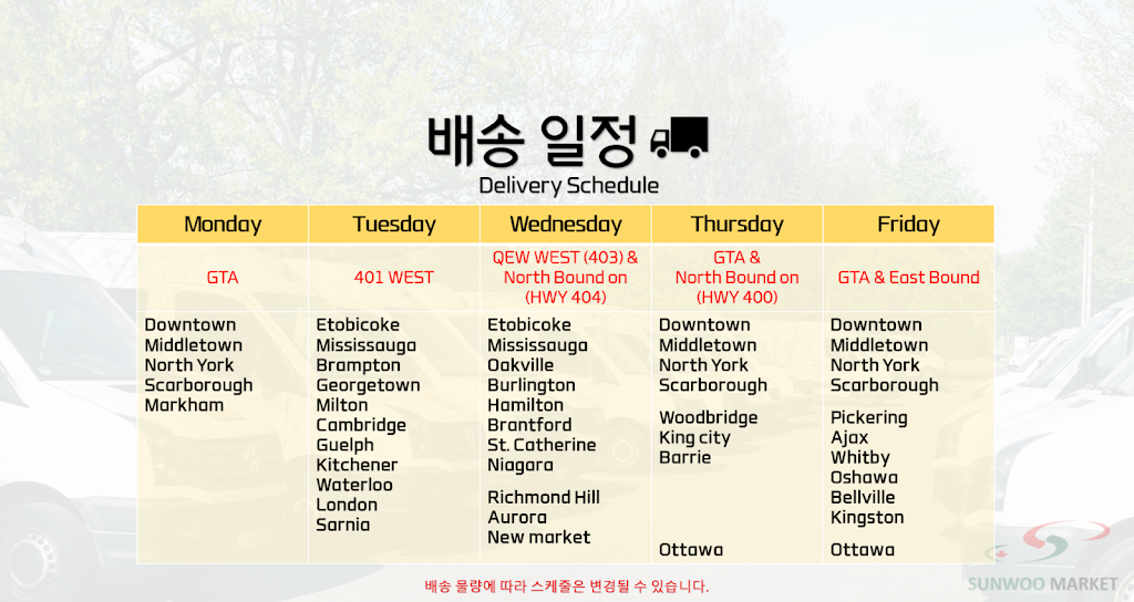 SUNWOO MARKET | 3411 McNicoll Ave #13-15, Scarborough, ON M1V 2V6, Canada | Phone: (416) 741-5335