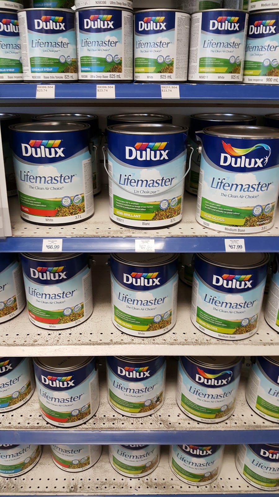 Dulux Paints | 674 St George Blvd, Moncton, NB E1E 2C6, Canada | Phone: (506) 857-4113