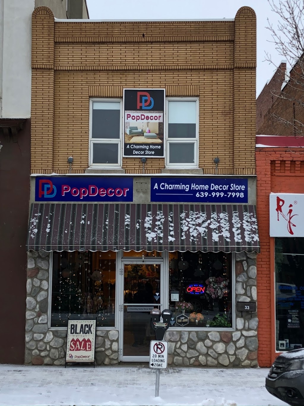 PopDecor | 33 Main St N, Moose Jaw, SK S6H 0V8, Canada | Phone: (639) 999-7998