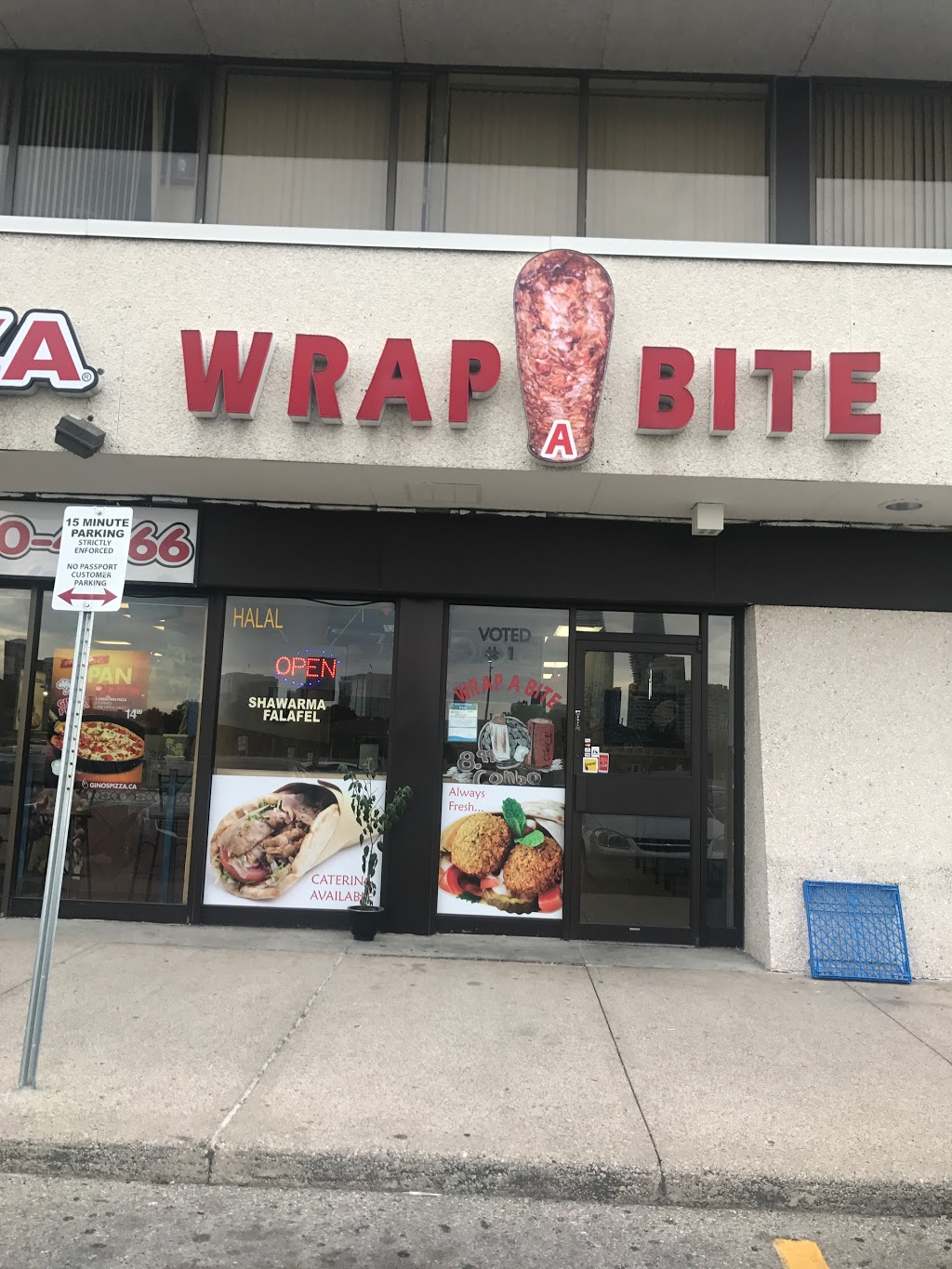 Wrap-A-Bite Middle Eastern Take-Out | 377 Burnhamthorpe Rd E, Mississauga, ON L5A 3Y1, Canada | Phone: (905) 232-0343