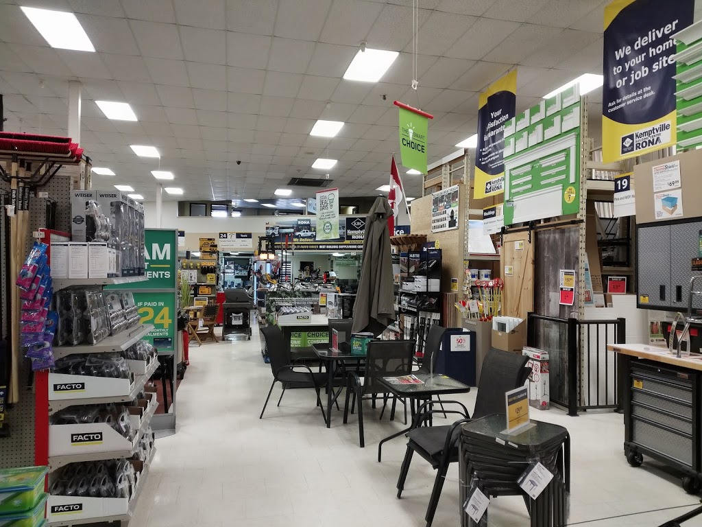 RONA Kemptville Building Center | 2540 County Rd 43 Rr 5, Kemptville, ON K0G 1J0, Canada | Phone: (613) 258-6000