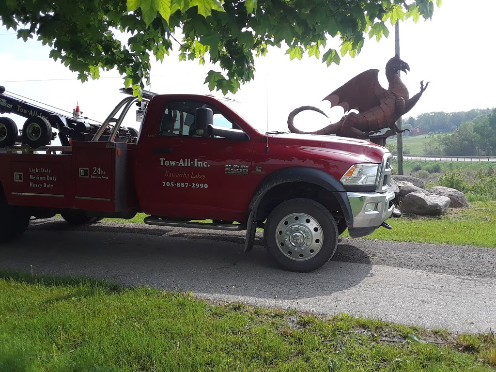 Tow All Inc | 2874 ON-35, Lindsay, ON K9V 4R4, Canada | Phone: (705) 887-2990