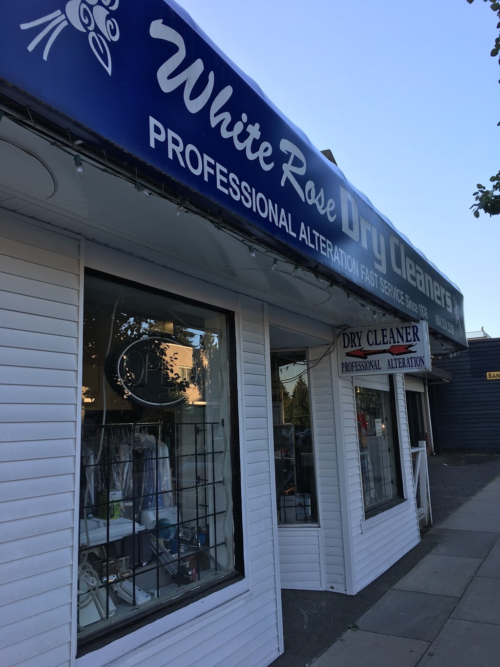 White Rose Drycleaners | 453 Columbia St E, New Westminster, BC V3L 3X6, Canada | Phone: (604) 524-5216