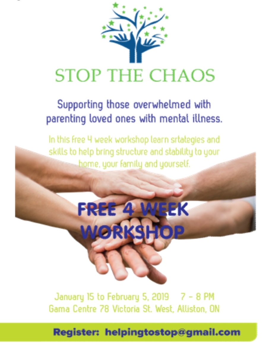 STOP THE CHAOS | 4484 Conc. Rd. 5, Loretto, ON L0G 1L0, Canada | Phone: (905) 715-6774