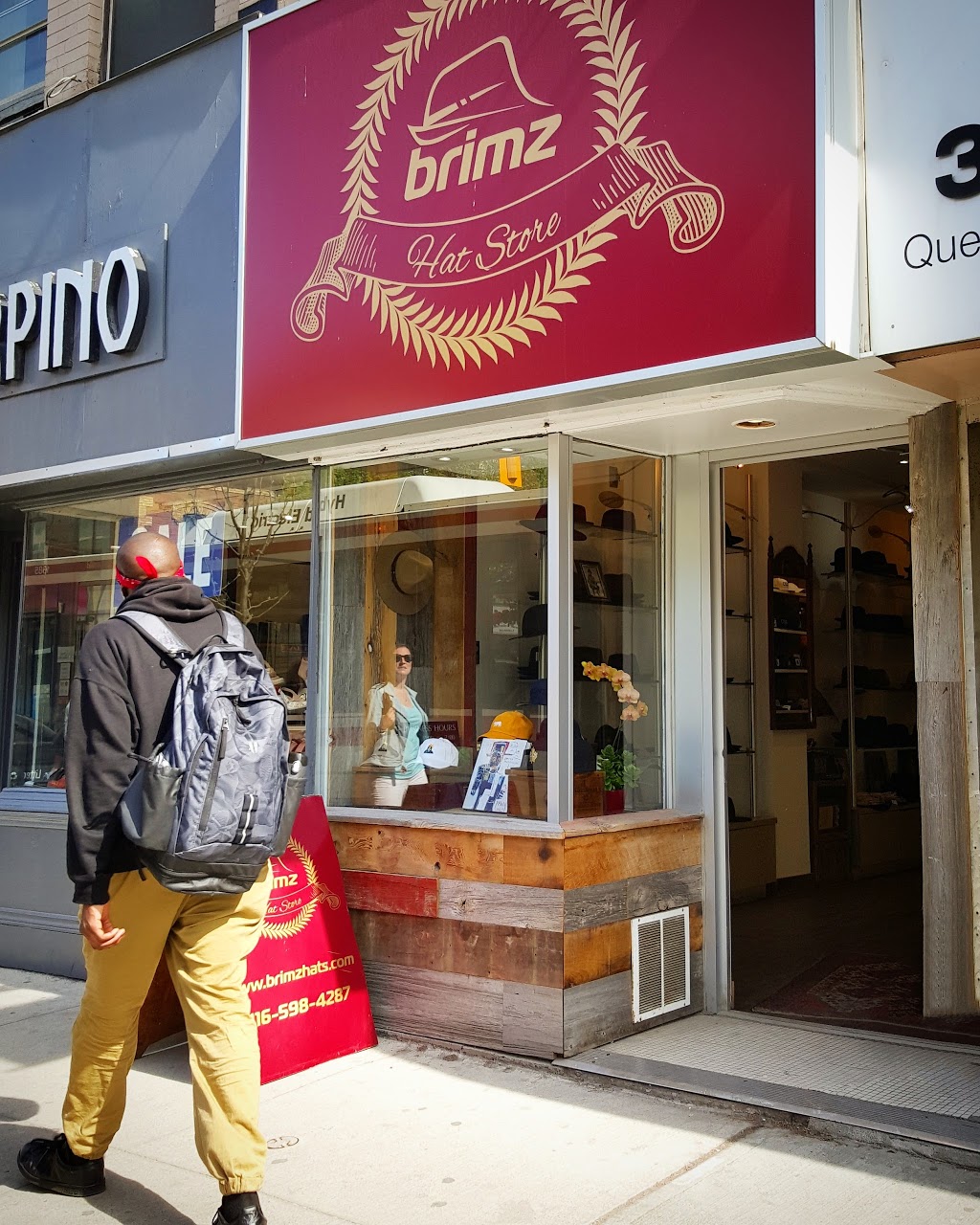 Brimz Hat Boutique | 311A Queen St W, Toronto, ON M5V 2A4, Canada | Phone: (416) 598-4287