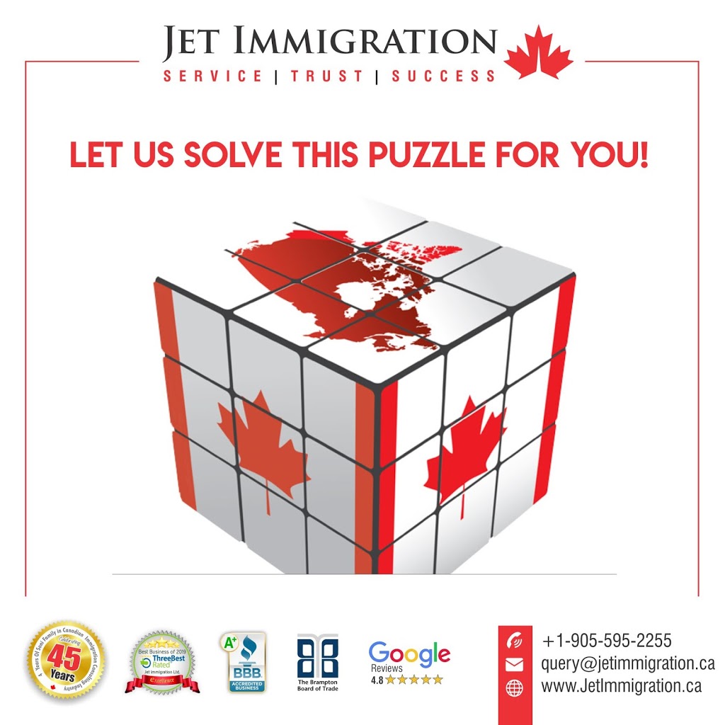 Jet Immigration | 2120 N Park Dr Unit #3, Brampton, ON L6S 0C9, Canada | Phone: (905) 595-2255