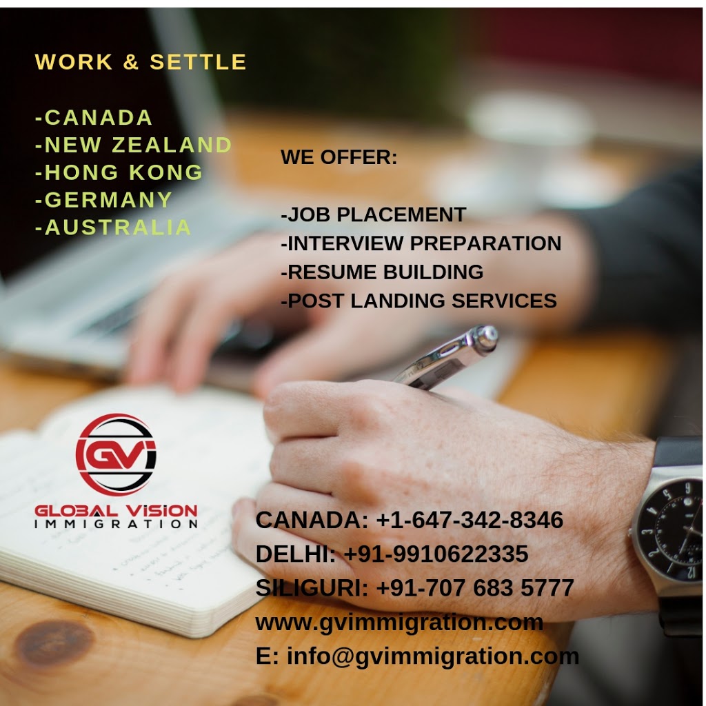 Global Vision Immigration Inc | 60 Queen St E # 206, Brampton, ON L6V 1A9, Canada | Phone: (647) 342-8346