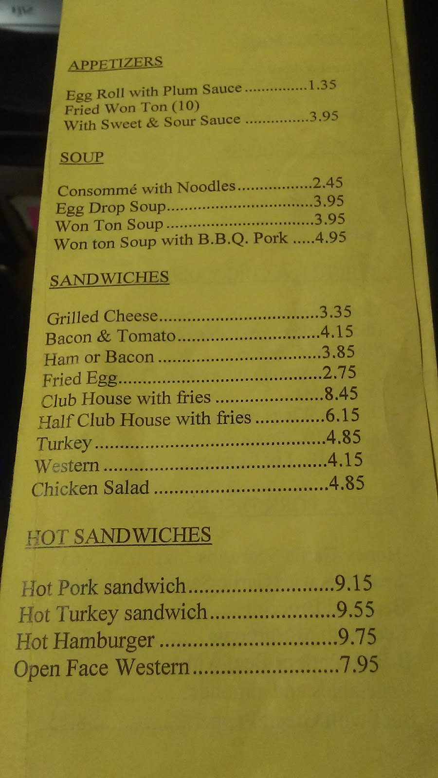 Beachburg Restaurant | 1925 Beachburg Rd, Beachburg, ON K0J 1C0, Canada | Phone: (613) 582-7282