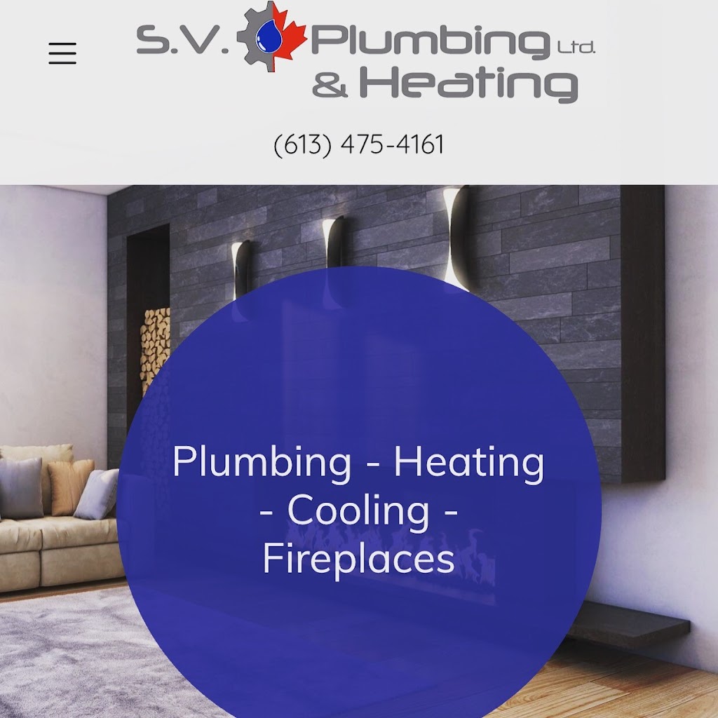 SV Plumbing & Heating | 8 Loyalist Dr, Brighton, ON K0K 1H0, Canada | Phone: (613) 475-4161