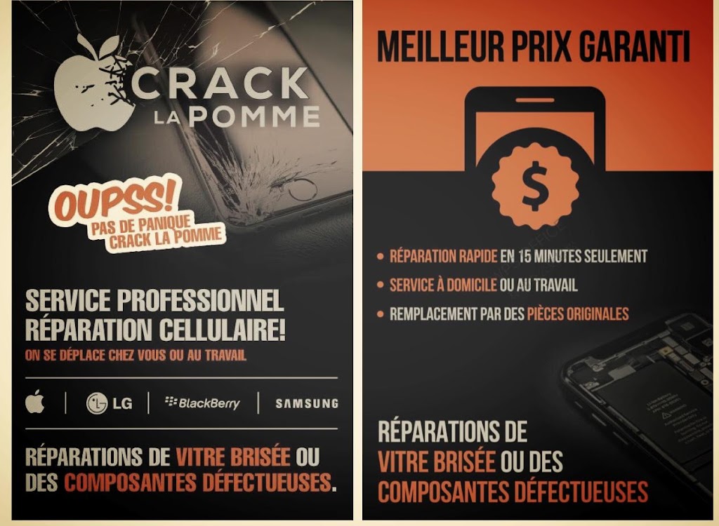 CRACK LA POMME | 1250 Rue Notre-Dame, Lavaltrie, QC J5T 0C6, Canada | Phone: (579) 337-8000