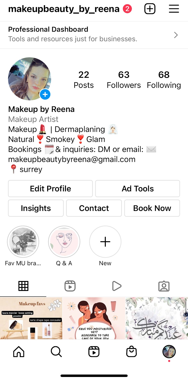 Makeup & Beauty By Reena | 74 Ave, Surrey, BC V3W 1C3, Canada | Phone: (604) 679-5047