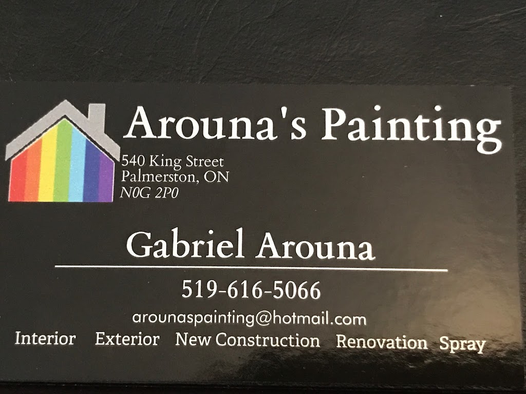 Arouna’s Painting | 540 King St, Palmerston, ON N0G 2P0, Canada | Phone: (519) 616-5066