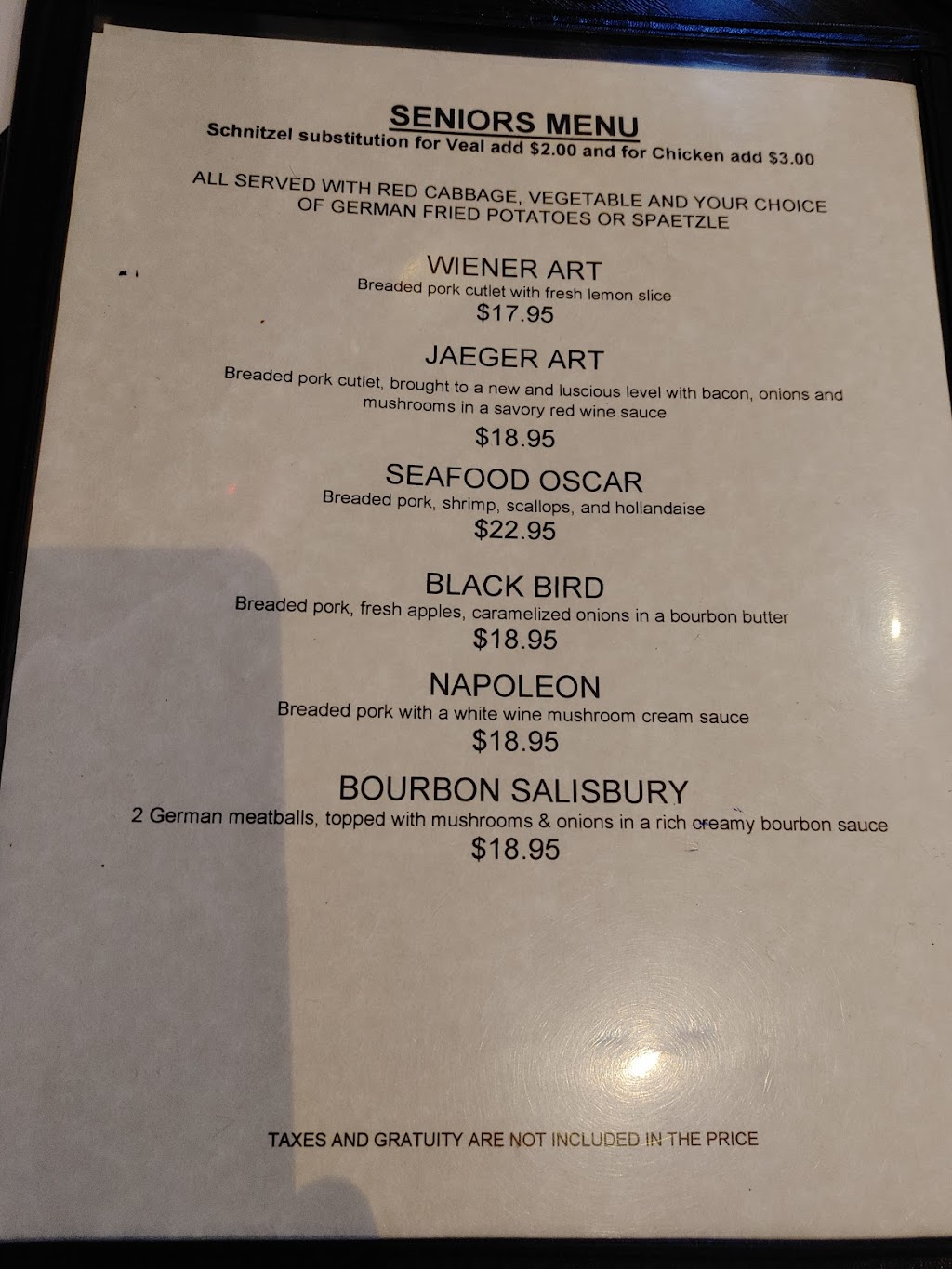 Black Bird Schnitzel Haus | 3298 Island Hwy W, Qualicum Beach, BC V9K 2C6, Canada | Phone: (250) 752-8500