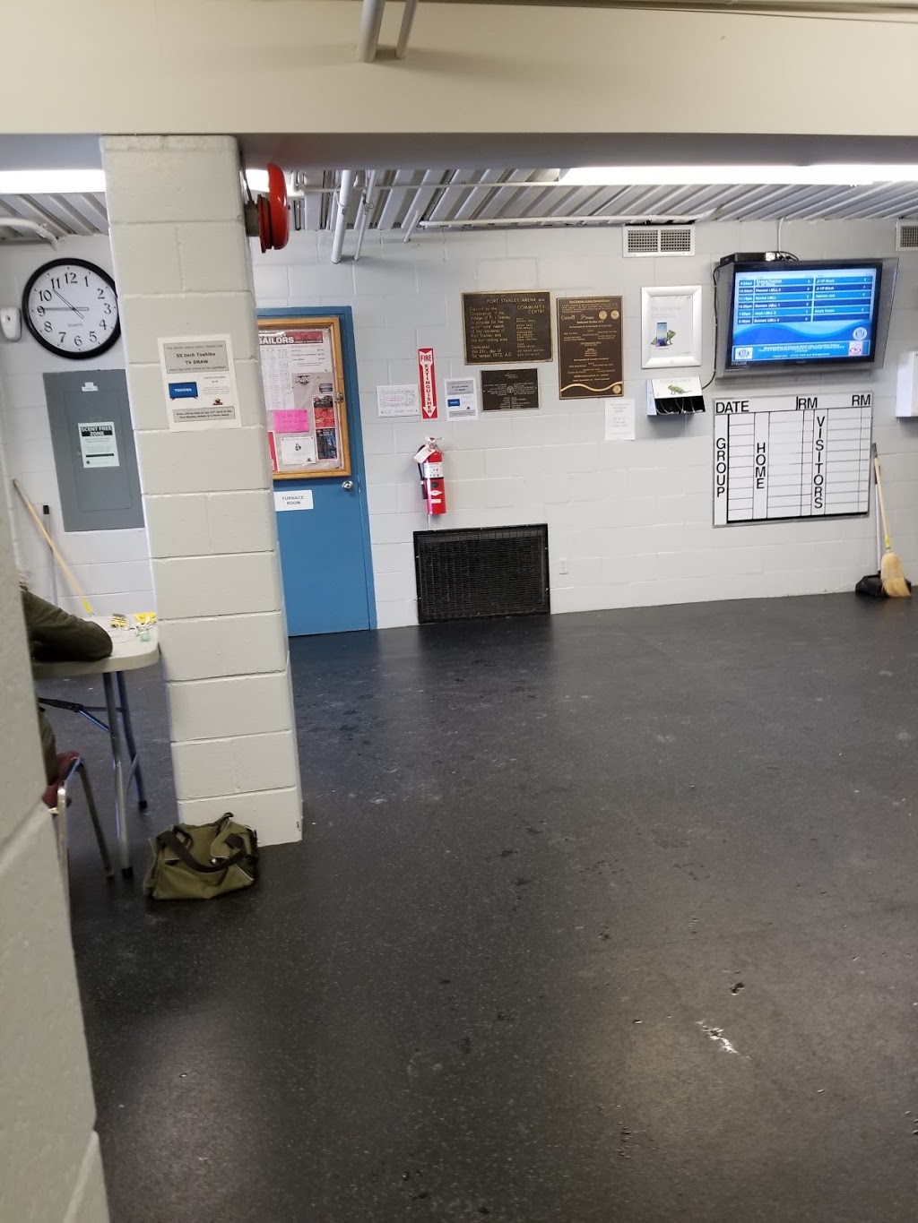 Port Stanley Arena & Community Centre | 332 Carlow Rd, Port Stanley, ON N5L 1B6, Canada | Phone: (519) 782-3072
