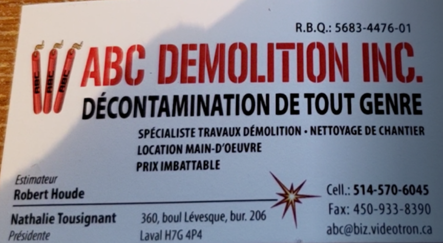 TNT Demolition Inc | 360 Bd Lévesque E, Laval, QC H7G 4P4, Canada | Phone: (514) 898-8073