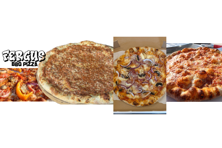 Fergus BBQ Pizza | 57 McFarlane Cres, Fergus, ON N1M 0G3, Canada | Phone: (289) 625-9091
