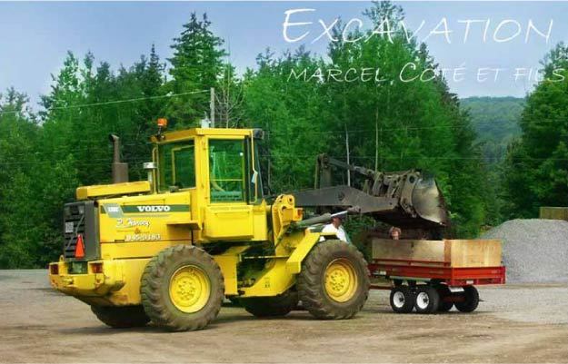 Excavation Marcel Côté & Fils | 1050 Av. du Lac-Saint-Charles, Québec, QC G3G 2R8, Canada | Phone: (418) 849-9495