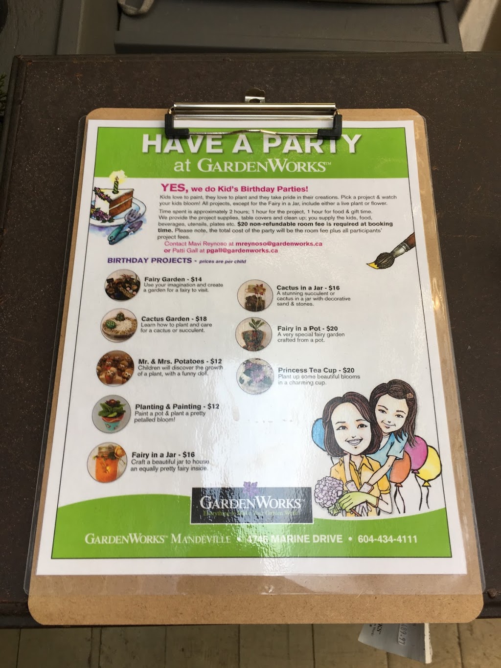 Café at Mandeville | Burnaby, BC V5J 3G6, Canada | Phone: (604) 434-4111 ext. 854