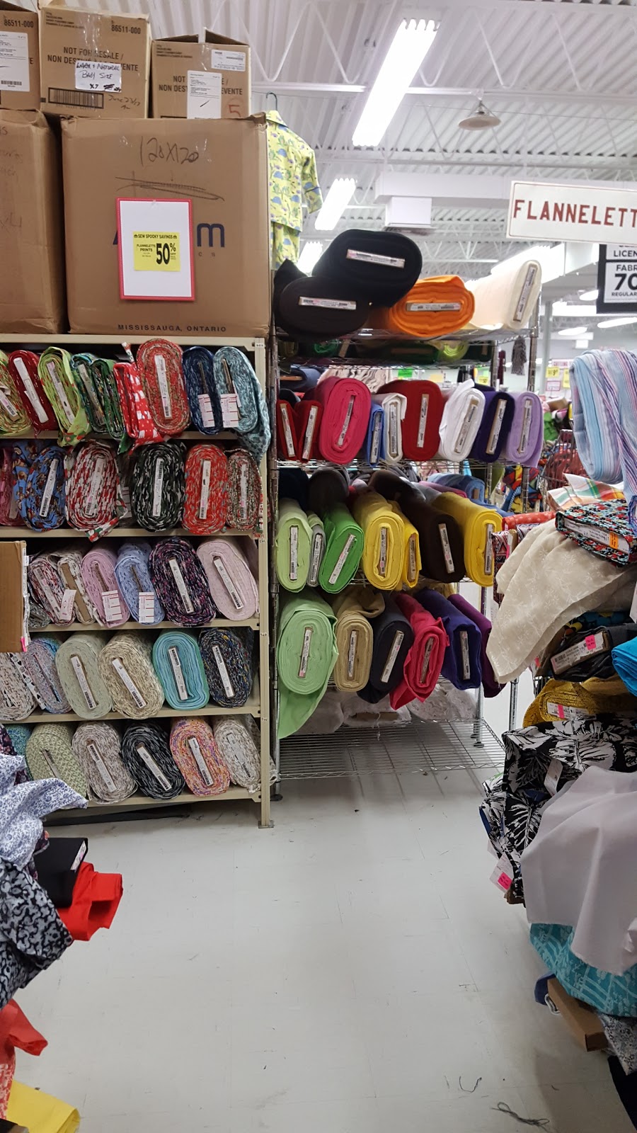 Fabricland | 1530 Regent Ave W, Winnipeg, MB R2C 3B4, Canada | Phone: (204) 661-6426