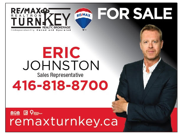 Eric Johnston at Re/Max Realtron TurnKey | 1140 Stellar Dr Suite 102, Newmarket, ON L3Y 7B7, Canada | Phone: (416) 818-8700