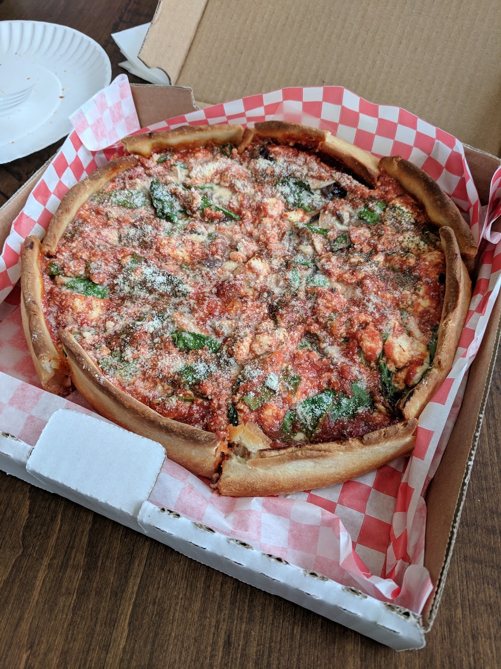 Chi Pie - Chicago Style Pizza | 3088 Mayfield Rd Unit #1, Brampton, ON L6Z 4R5, Canada | Phone: (905) 970-9811