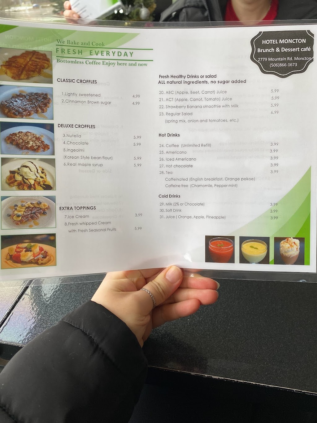 Hotel Moncton Brunch Cafe | 2779 Mountain Rd, Moncton, NB E1G 2W5, Canada | Phone: (506) 866-1673
