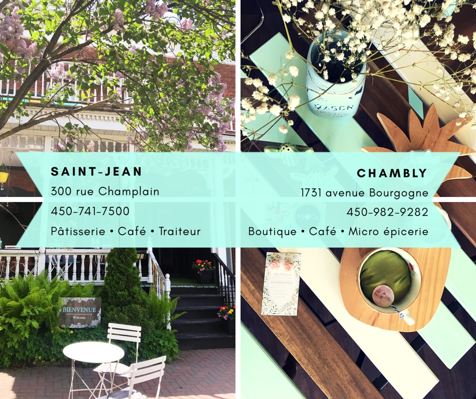 Café MJ et Cie - Chambly | 1731 Avenue Bourgogne, Chambly, QC J3L 1Y8, Canada | Phone: (450) 982-9282