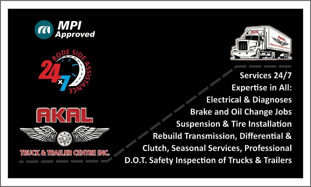 Akal Truck and Trailer Centre Inc. | 200 Transport Rd, Oakbank, MB R0E 1J0, Canada | Phone: (204) 777-0460