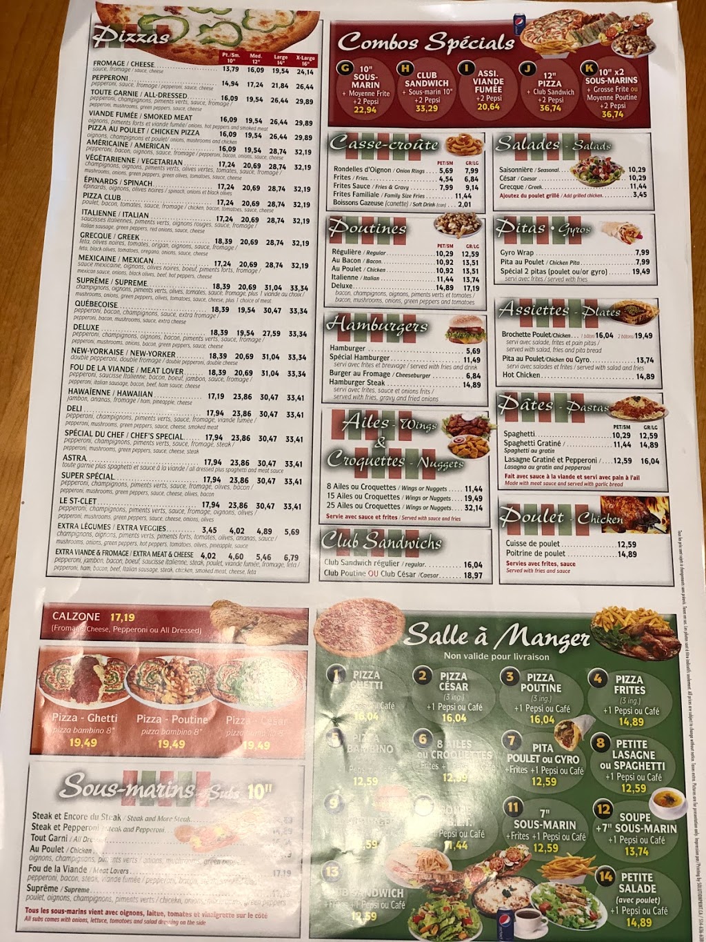 oscar pizzeria | 641 QC-201, Saint-Clet, QC J0P 1S0, Canada | Phone: (450) 456-3600