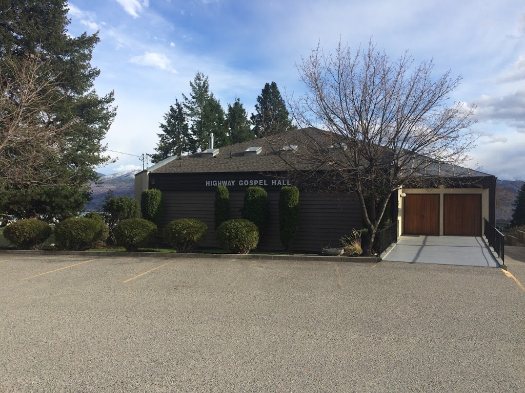 Highway Gospel Hall | 2549 Hebert Rd, West Kelowna, BC V4T 2J6, Canada | Phone: (250) 768-3923