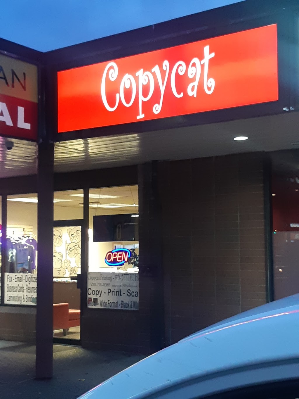Copycat Printing & Design Ltd | Available Upon Request, Duncan, BC V9L 4J6, Canada | Phone: (250) 701-0582