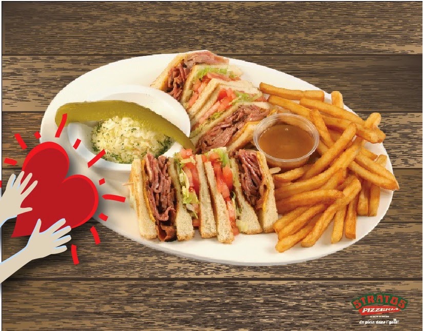 Stratos Pizzeria | 420 Boulevard Saint Laurent E, Louiseville, QC J5V 1H9, Canada | Phone: (819) 228-7777