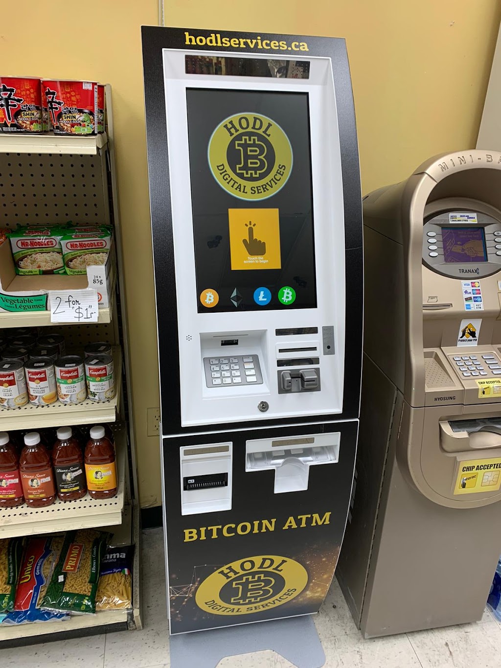 HODL Bitcoin ATM - Big Bear Convenience | 500 Willow Rd, Guelph, ON N1H 7G4, Canada | Phone: (416) 840-5444