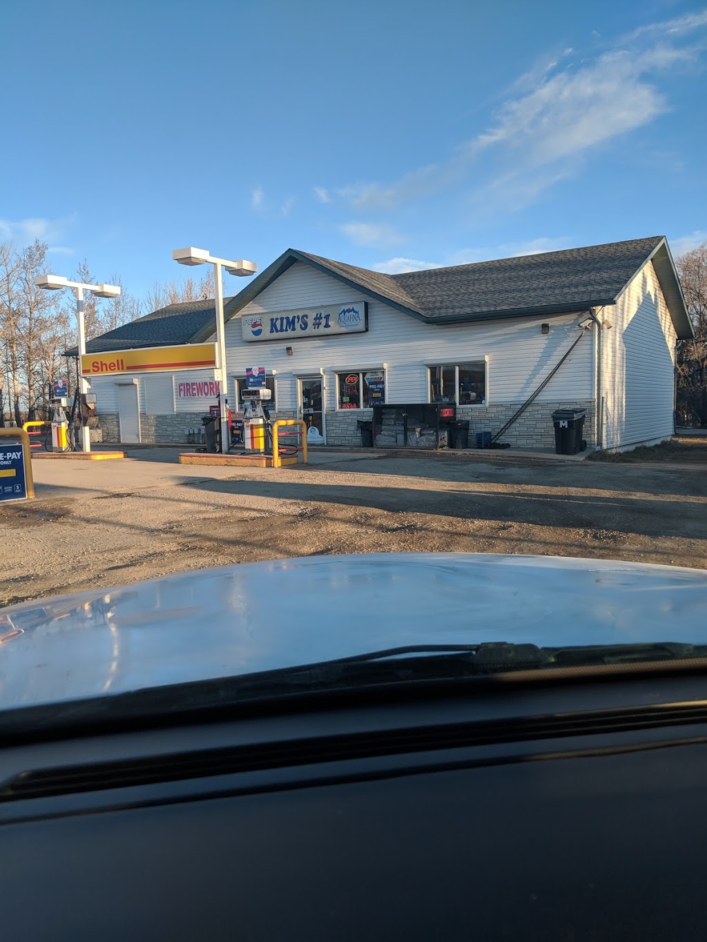 Kims No 1 Shell Station | gas station | Yellowhead Highway 16 and, Range Rd 32, Duffield, AB T0E 0N0, Canada | 7808922591 OR +1 780-892-2591