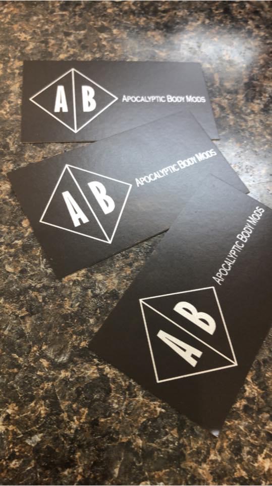 Apocalyptic Body Mods | 411 Awentia Dr, Leduc, AB T9E 1H5, Canada | Phone: (780) 278-9731