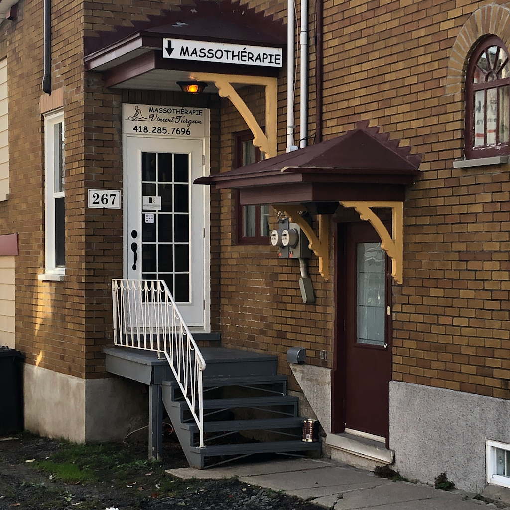 Massothérapie Vincent Turgeon | 267 Rue Notre Dame, Donnacona, QC G3M 1G8, Canada | Phone: (418) 285-7696