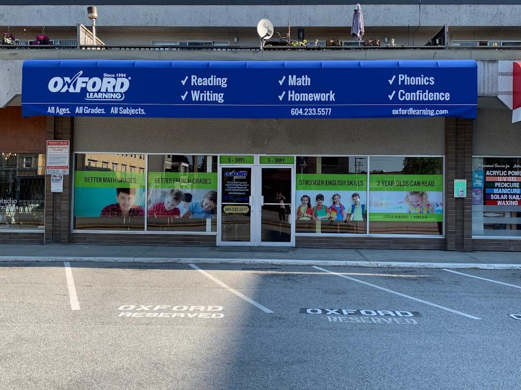 Oxford Learning Steveston | 3891 Chatham St #5, Richmond, BC V7E 2Z6, Canada | Phone: (604) 330-2274